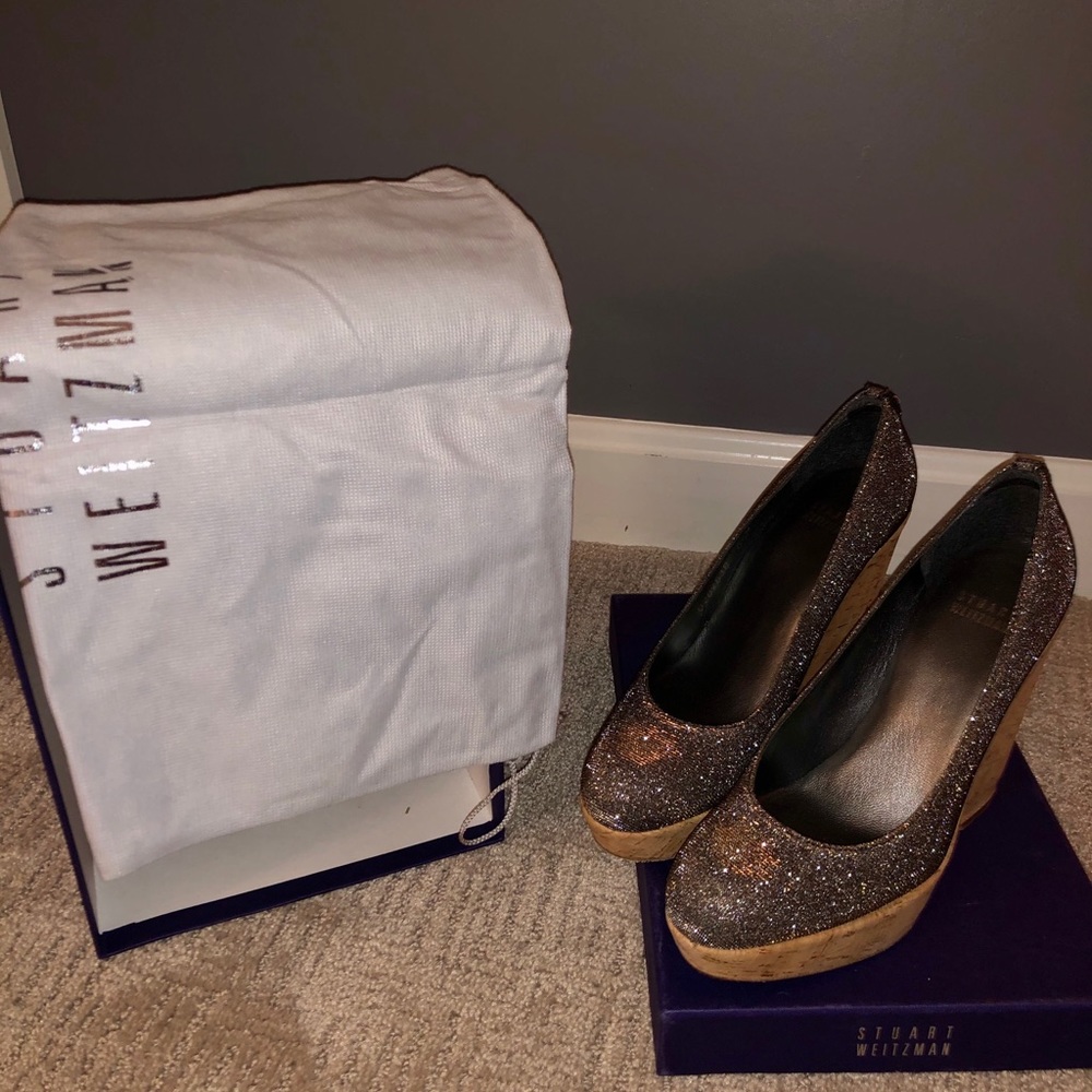 Stuart Weitzman Cork Wedge